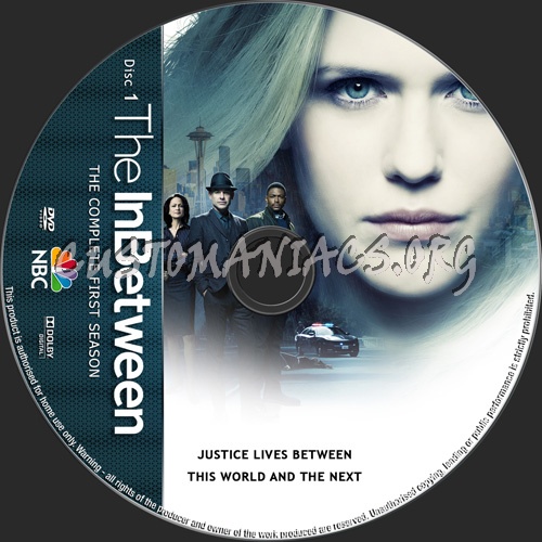 The Inbetween Season 1 dvd label