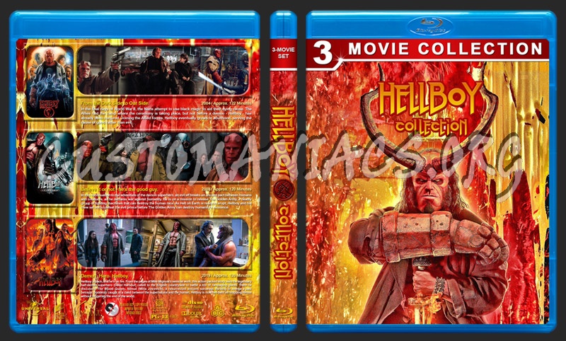 Hellboy Collection blu-ray cover