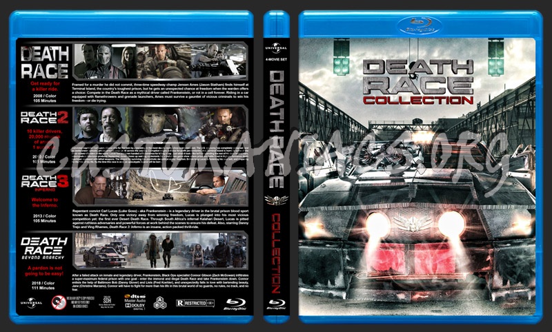 Death Race Collection blu-ray cover