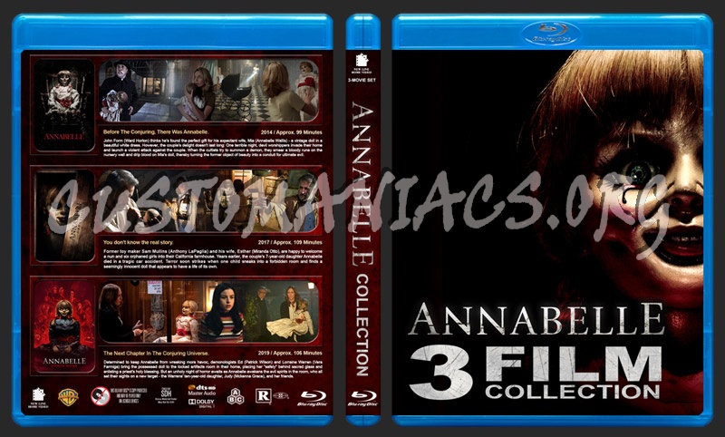 Annabelle Collection blu-ray cover