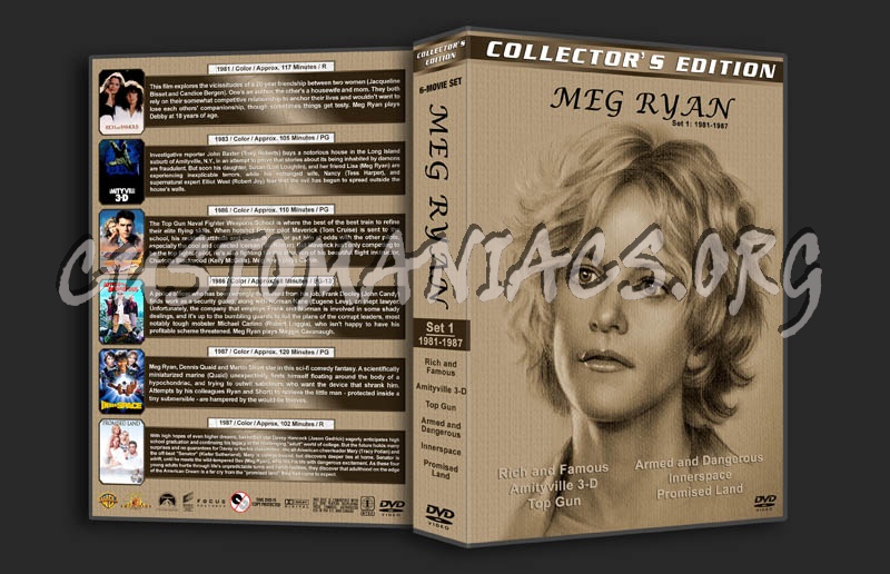 Meg Ryan Filmography - Set 1 (1981-1987) dvd cover