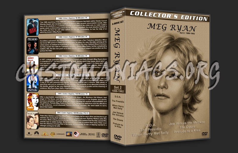 Meg Ryan Filmography - Set 2 (1988-1992) dvd cover