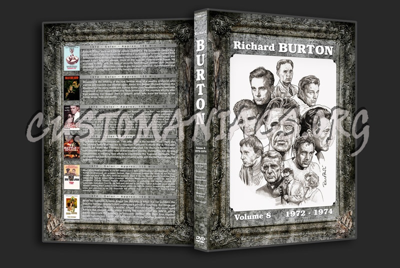 Richard Burton Filmography - Volume 8 (1972-1974) dvd cover