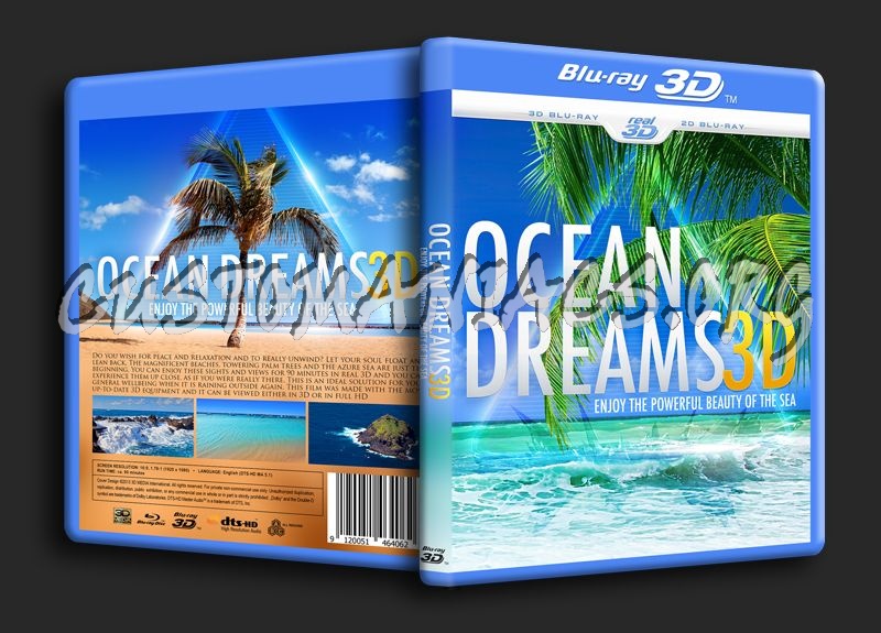 Ocean Dreams 3D blu-ray cover