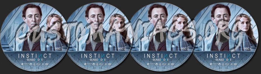 Instinct - Season 1 dvd label