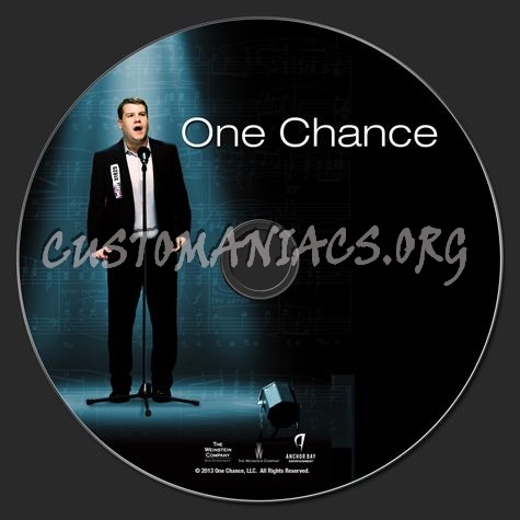 One Chance dvd label