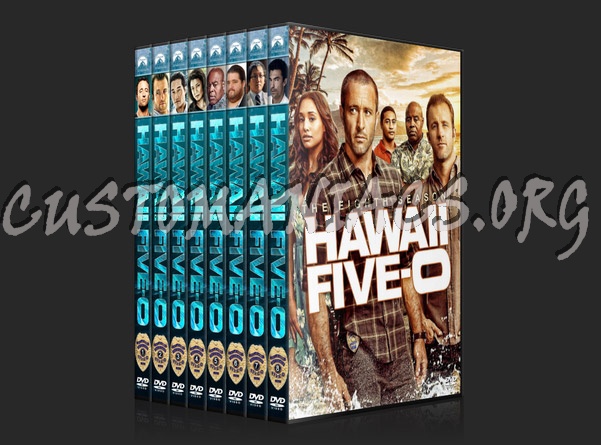 Hawaii Five-O - Seasons 1-8 dvd cover