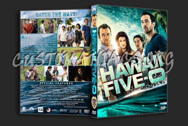 Hawaii Five-O - Seasons 1-8 dvd cover