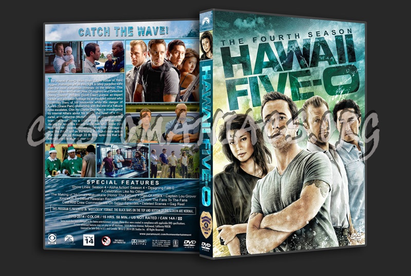 Hawaii Five-O - Seasons 1-8 dvd cover