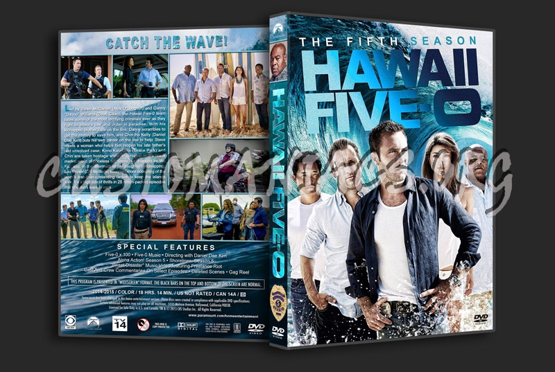 Hawaii Five-O - Seasons 1-8 dvd cover