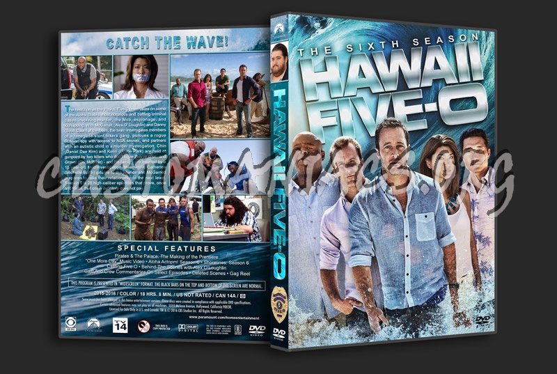 Hawaii Five-O - Seasons 1-8 dvd cover