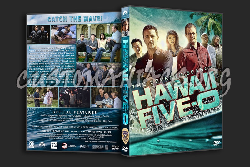 Hawaii Five-O - Seasons 1-8 dvd cover