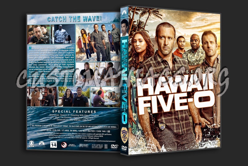 Hawaii Five-O - Seasons 1-8 dvd cover