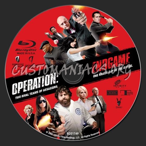 Operation Endgame blu-ray label