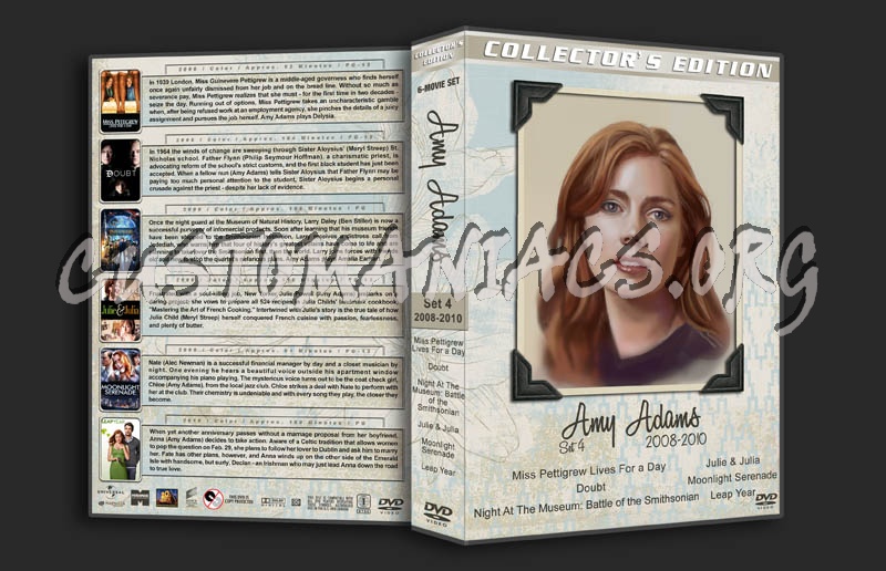 Amy Adams Filmography - Set 4 (2008-2010) dvd cover