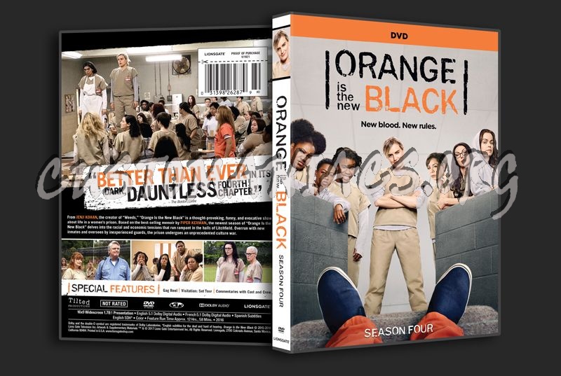 Orange is the New Black Season 4 dvd cover