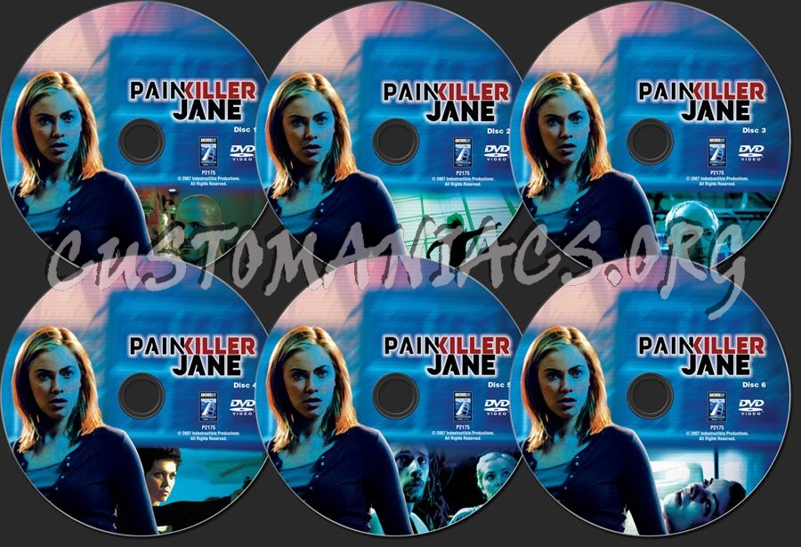 Painkiller Jane dvd label