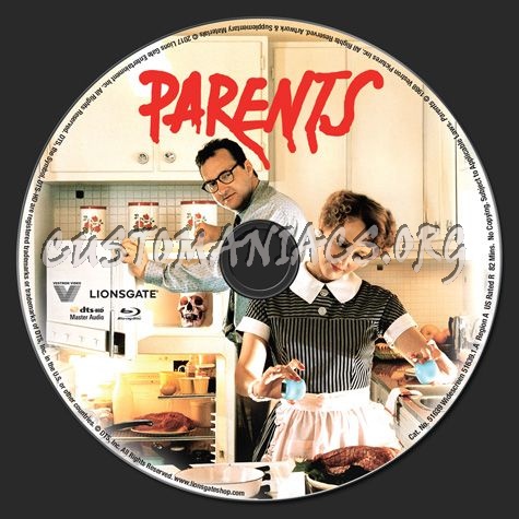 Parents blu-ray label