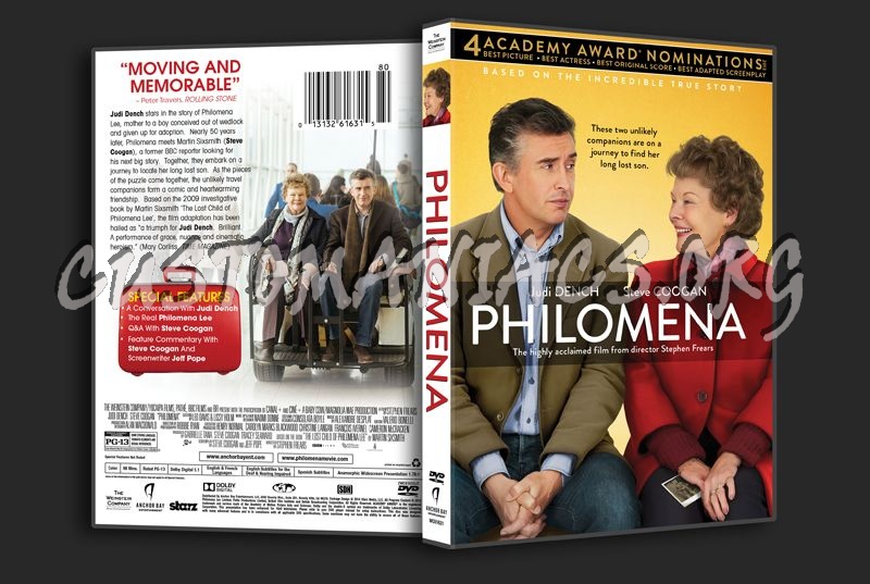 Philomena dvd cover