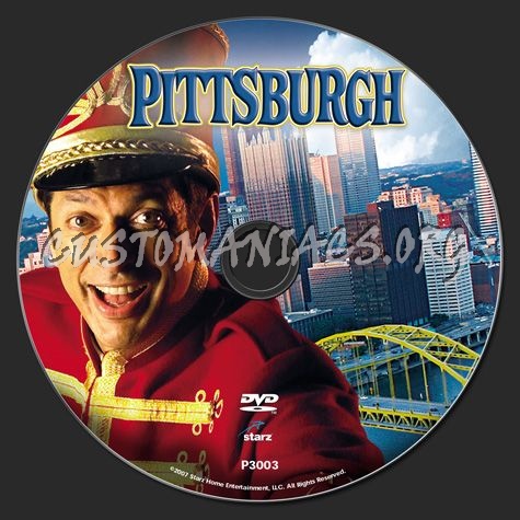 Pittsburgh dvd label