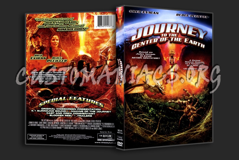 Journey To The Center Of The Earth dvd cover