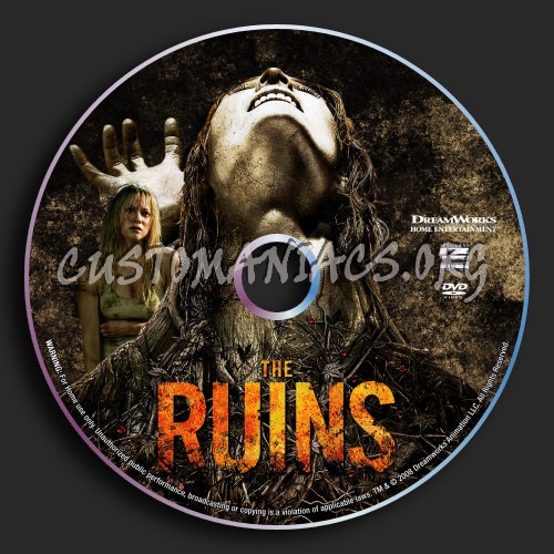 The Ruins dvd label