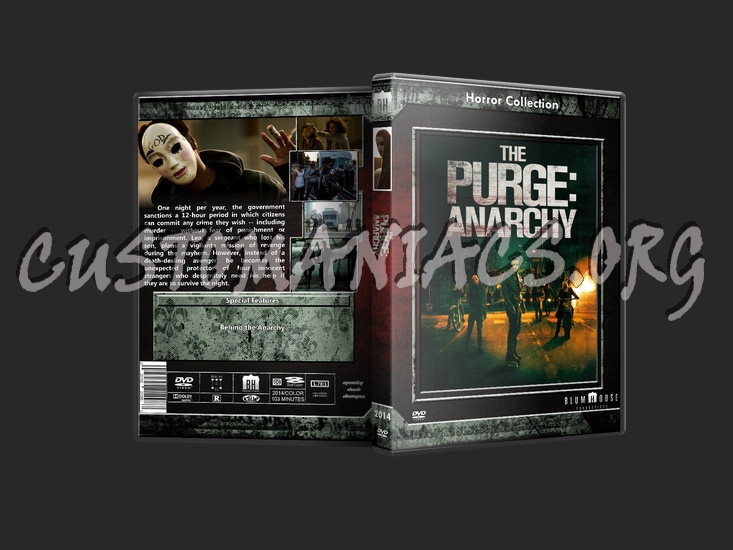 The Purge Anarchy dvd cover