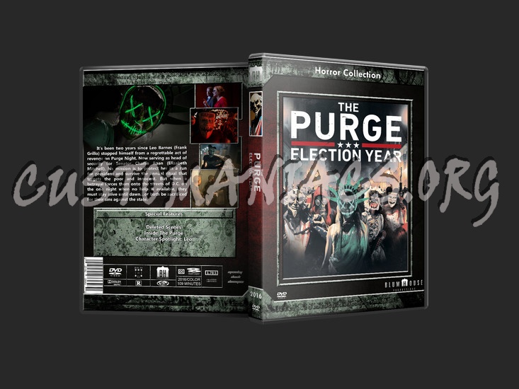 The Purge Election Year dvd cover