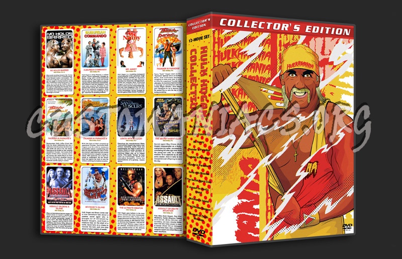 Hulk Hogan Collection - 12 dvd cover