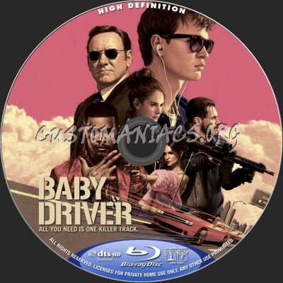 Baby Driver blu-ray label