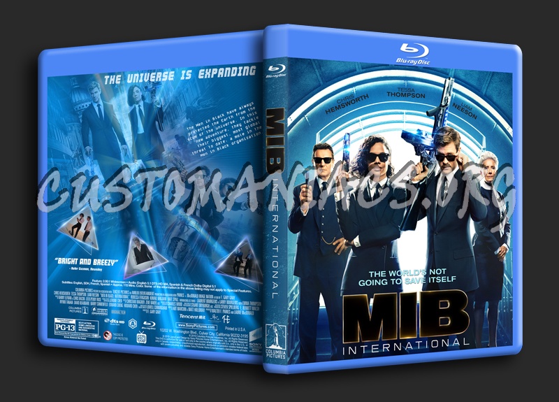 Men In Black: International dvd cover