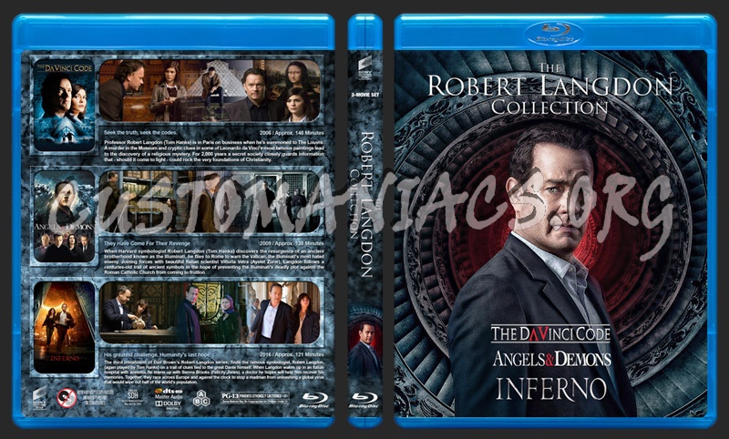 The Robert Langdon Collection blu-ray cover