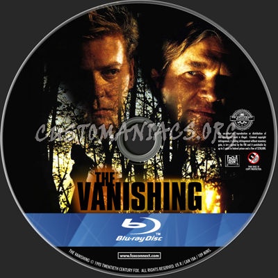 The Vanishing blu-ray label