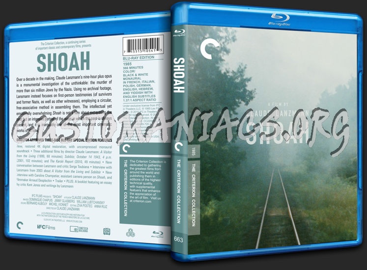 663 - Shoah blu-ray cover