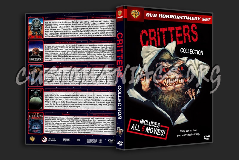 Critters Collection dvd cover