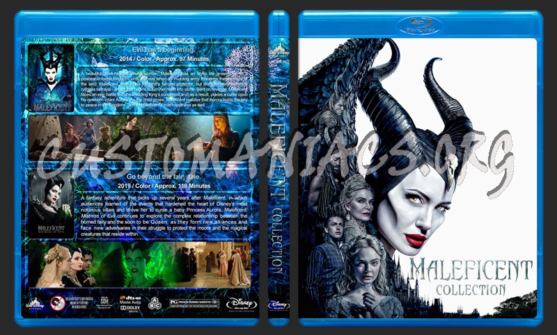 Maleficent Collection blu-ray cover