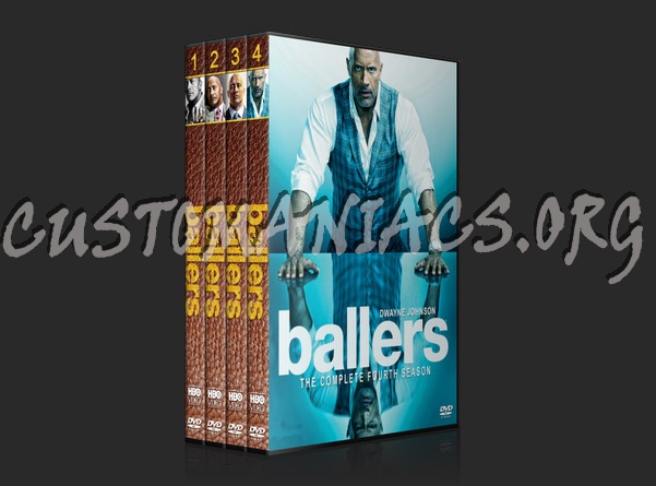 Ballers - Seasons 1-4 dvd cover