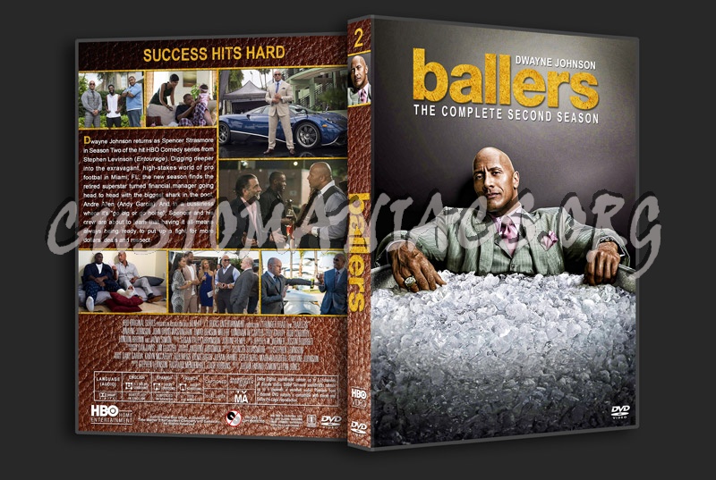 Ballers - Seasons 1-4 dvd cover