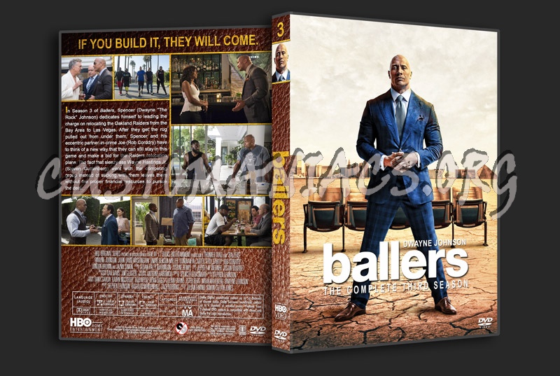 Ballers - Seasons 1-4 dvd cover