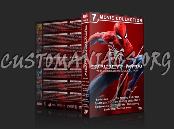Spider-Man: The Conclusive Collection dvd cover
