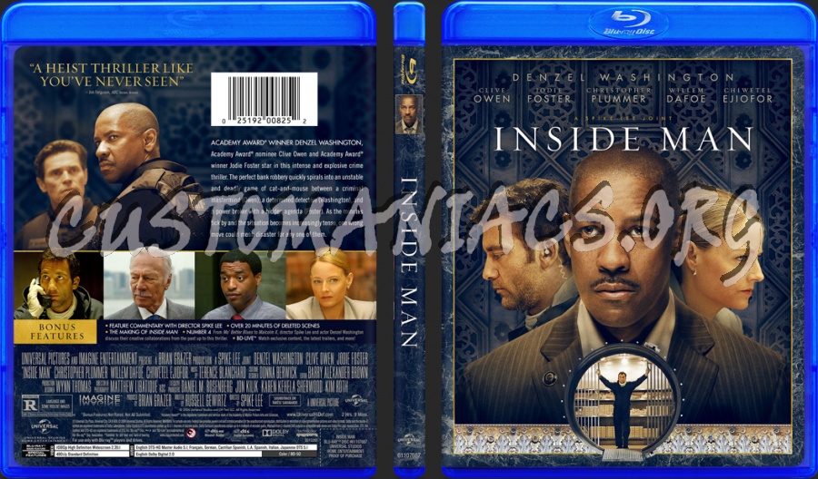 Inside Man (2006) blu-ray cover