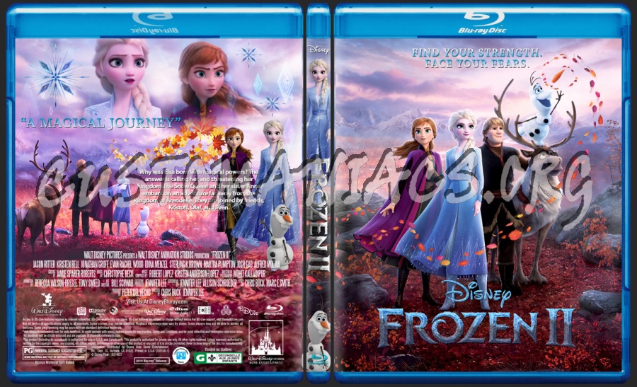 frozen blu ray cover art