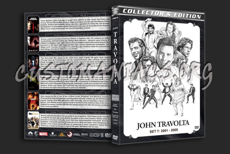 John Travolta Filmography - Set 7 (2001-2005) dvd cover