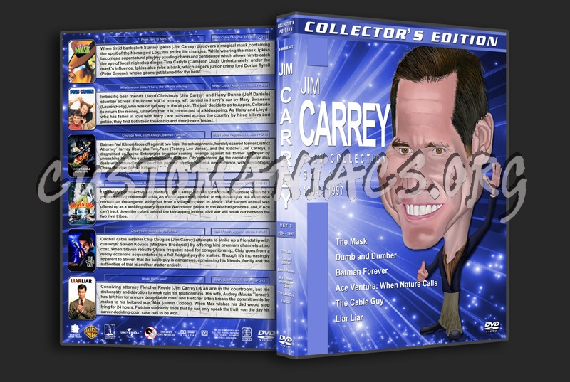 Jim Carrey Filmography - Set 3 (1994-1997) dvd cover