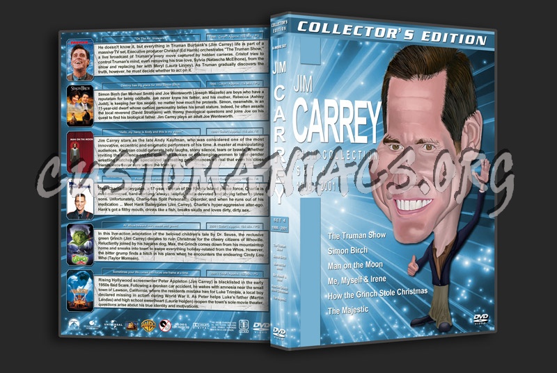 Jim Carrey Filmography - Set 4 (1998-2001) dvd cover