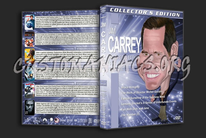 Jim Carrey Filmography - Set 5 (2003-2007) dvd cover