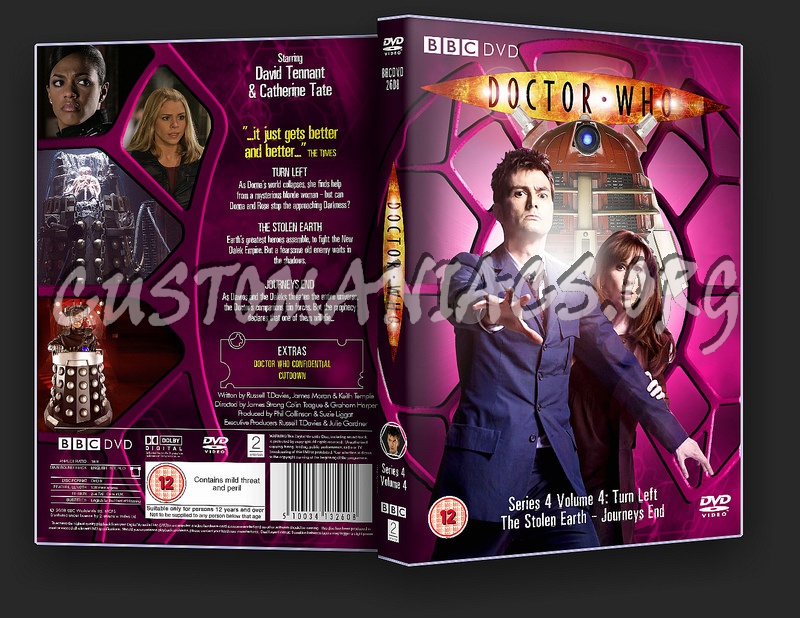 Doctor Who Series Four Volume Four dvd cover