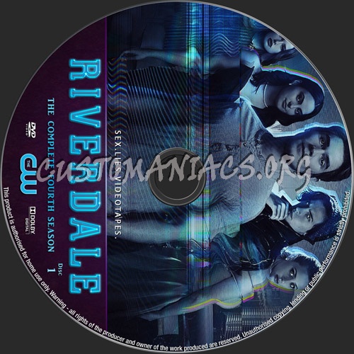 Riverdale Season 4 dvd label