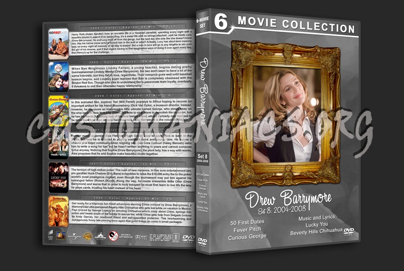 Drew Barrymore Film Collection - Set 8 (2004-2008) dvd cover