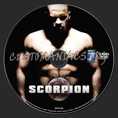 Scorpion dvd label